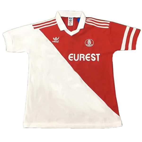 AS Monaco home retro vintage soccer jersey match men's first sportswear football shirt 1994-1995